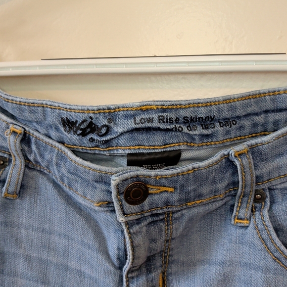 Massimo Light Blue Skinny Stretch Jeans - Picture 3 of 4